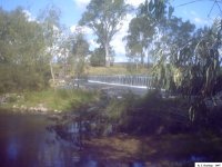 View of Bonshaw Weir