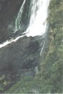 Closeup view of the falls