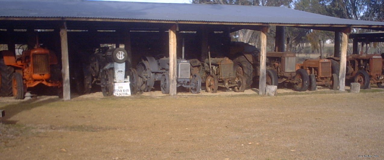 Inverell Pioneer Village - Old Tractors