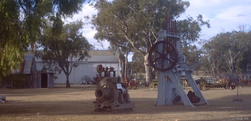 Inverell Pioneer Village - Old Milning Equipment and other items